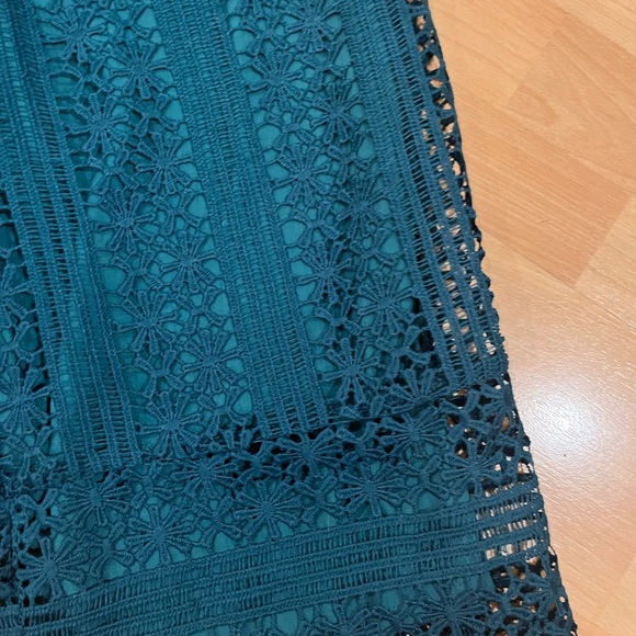 Greylin Lace Pattern Strapless Jumpsuit - Picture 5 of 5